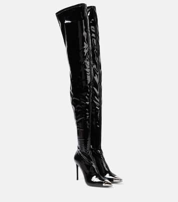 Botas mosqueteras de charol | David Koma