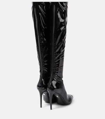 Botas mosqueteras de charol | David Koma