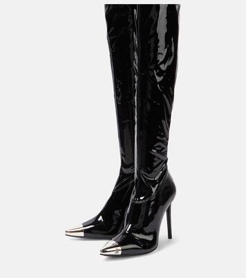 Botas mosqueteras de charol | David Koma