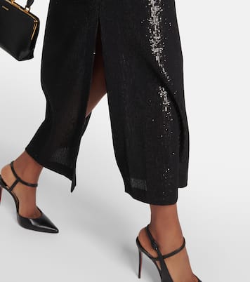 Alias sequined georgette maxi dress | Max Mara