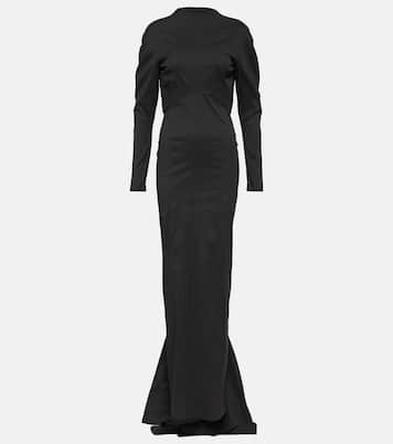 Verzierte Robe aus Taft | Alaïa
