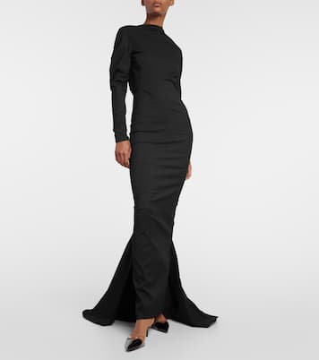 Verzierte Robe aus Taft | Alaïa