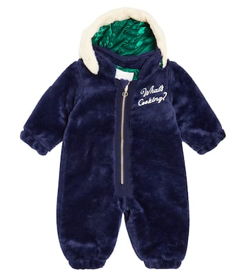 Baby What’s Cooking faux fur onesie | Mini Rodini