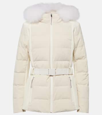 Skijacke mit Shearling | Yves Salomon