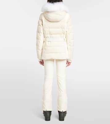 Skijacke mit Shearling | Yves Salomon
