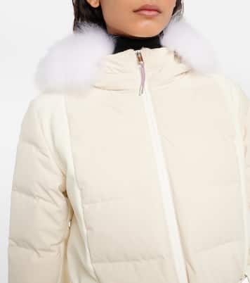 Skijacke mit Shearling | Yves Salomon