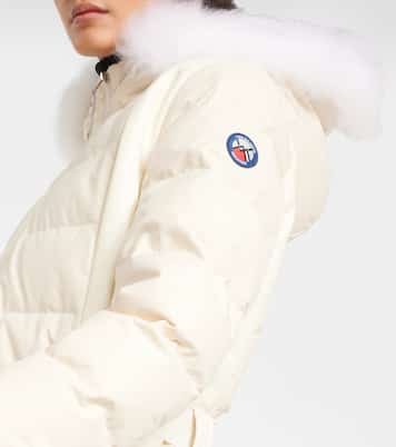 Skijacke mit Shearling | Yves Salomon