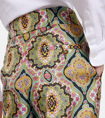 Weite Hose aus Seide | Etro
