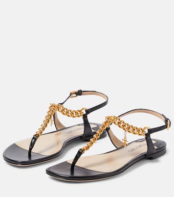 Sandali infradito Zenith in pelle | Tom Ford