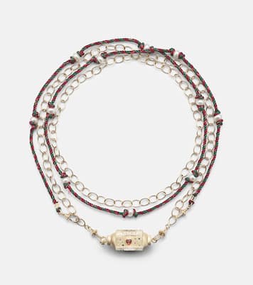 Collier en or 14 ct et saphirs | Marie Lichtenberg