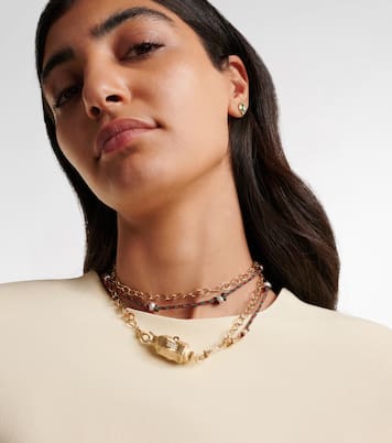 Collier en or 14 ct et saphirs | Marie Lichtenberg