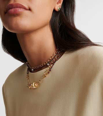 Collier en or 14 ct et saphirs | Marie Lichtenberg