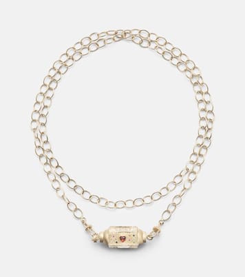 Collier en or 14 ct et saphirs | Marie Lichtenberg