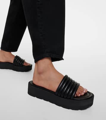 Sandali in pelle con plateau | Gianvito Rossi