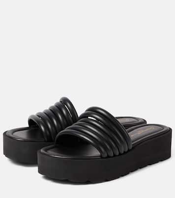 Sandali in pelle con plateau | Gianvito Rossi