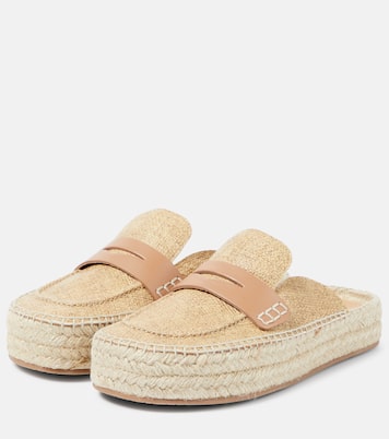 Leather-trimmed mules | JW Anderson