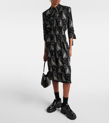 Bedrucktes Hemdblusenkleid | Prada