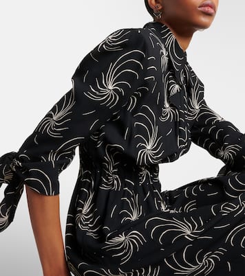Bedrucktes Hemdblusenkleid | Prada