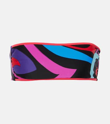 Top bikini a fascia Marmo | Pucci