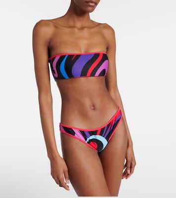 Top bikini a fascia Marmo | Pucci