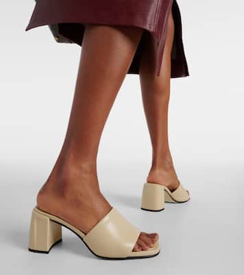 Pantoletten Lena 70 aus Leder | Jimmy Choo