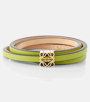Bracciale Twist Anagram in pelle | Loewe