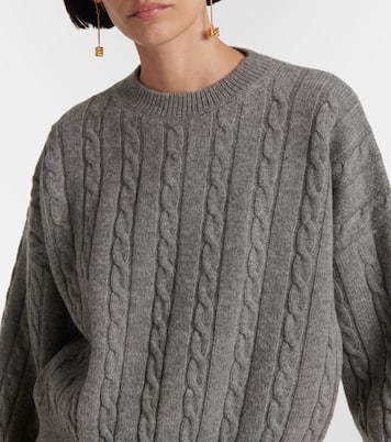 Pullover in lana a trecce | Loewe
