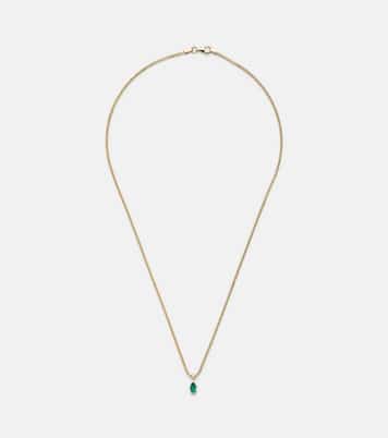 Collier en or 18 ct et émeraude | Anita Ko
