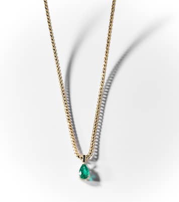 Collier en or 18 ct et émeraude | Anita Ko