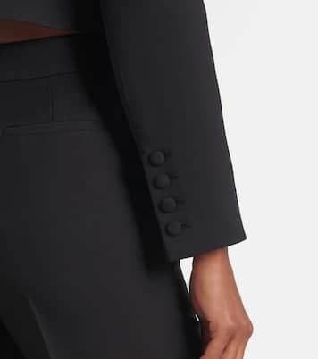 Cropped silk and wool jacket | Roland Mouret