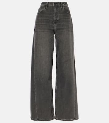 جينز بأرجل واسعة وخصر متوسط | AG Jeans