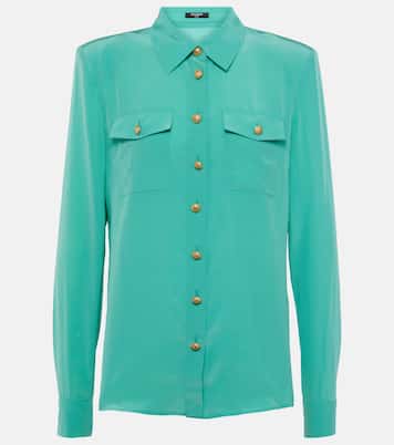 Silk Crêpe de Chine shirt | Balmain