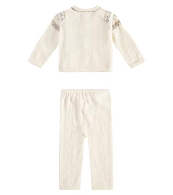 Bebé - set de cárdigan y pantalones Grifin de alpaca | Bonpoint
