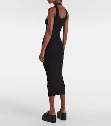 Maxikleid aus Rippstrick | Coperni