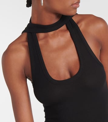 Maxikleid aus Rippstrick | Coperni