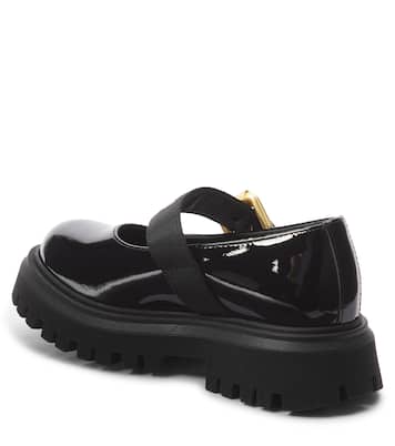 Patent leather Mary Jane flats | Moschino Kids