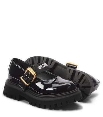 Patent leather Mary Jane flats | Moschino Kids