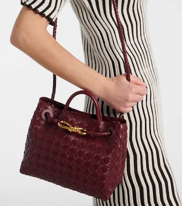 Tote Andiamo Small aus Leder | Bottega Veneta