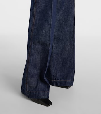 High-rise wide-leg jeans | Frame