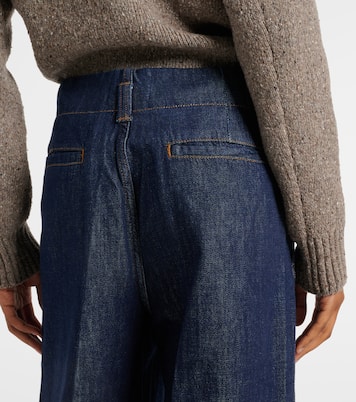 High-rise wide-leg jeans | Frame