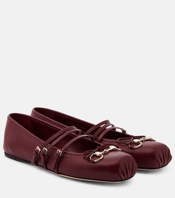 Ballerine Horsebit in pelle | Gucci