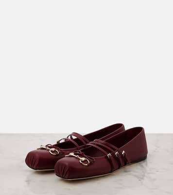 Ballerine Horsebit in pelle | Gucci