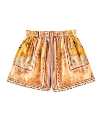 Bedruckte Shorts Wylie aus Baumwolle | Zimmermann Kids