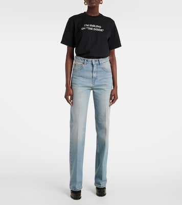 Jeans regular Julia a vita alta | Victoria Beckham