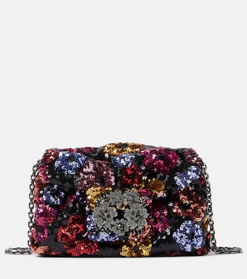 Efflorescence sequined clutch | Roger Vivier