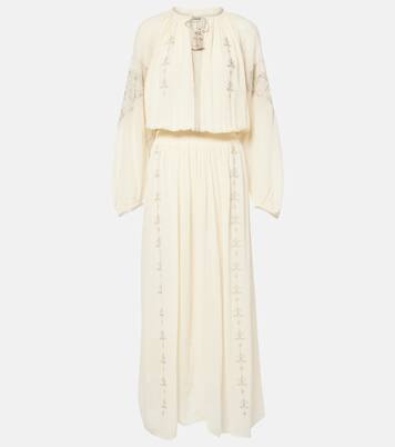 Abito lungo Odilia in seta | Isabel Marant