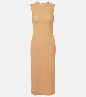 Abito midi in jersey | Jil Sander