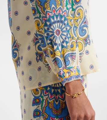 Bedrucktes Hemd aus Seide | Etro