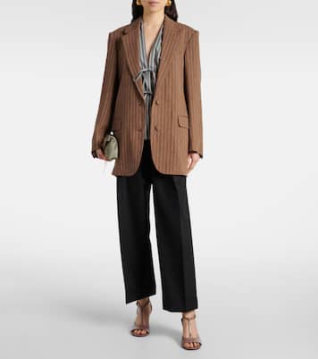 Sandali 75 in vernice con zeppa | Dries Van Noten