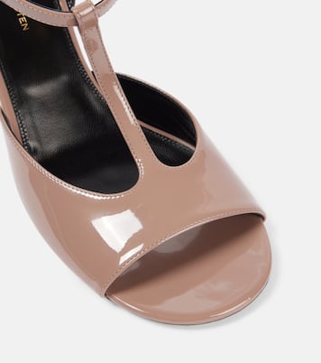 Sandali 75 in vernice con zeppa | Dries Van Noten